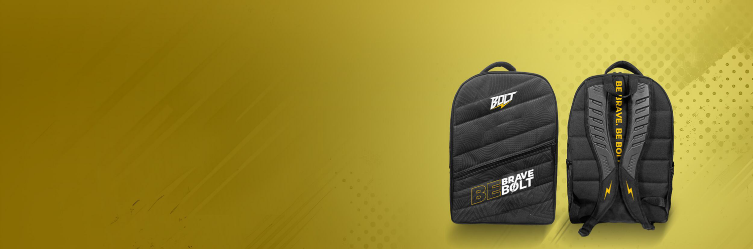 Bolt Cricket backpacks collection