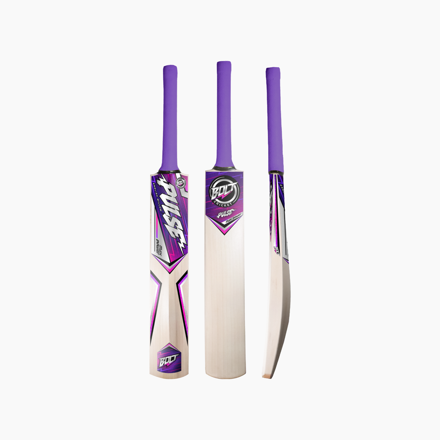 Bolt Cricket Pulse — Women's English Willow Bat