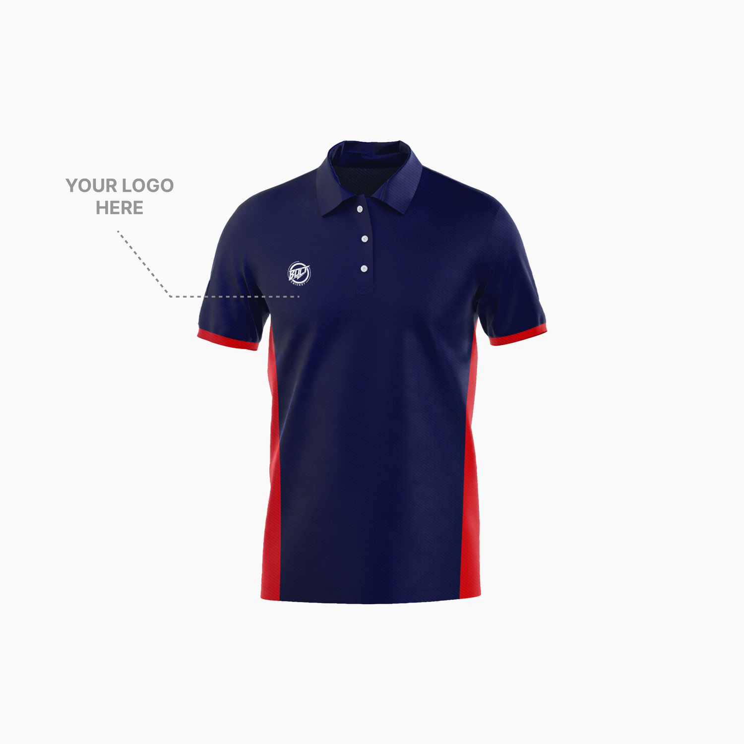 Bolt Cricket Drive — Adult Training Top
