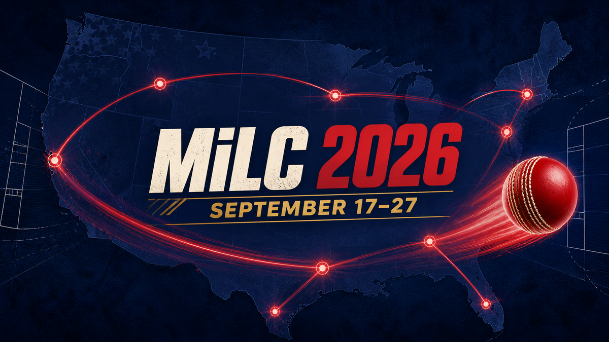 MiLC 2026 schedule graphic showing September 17–27 across the United States