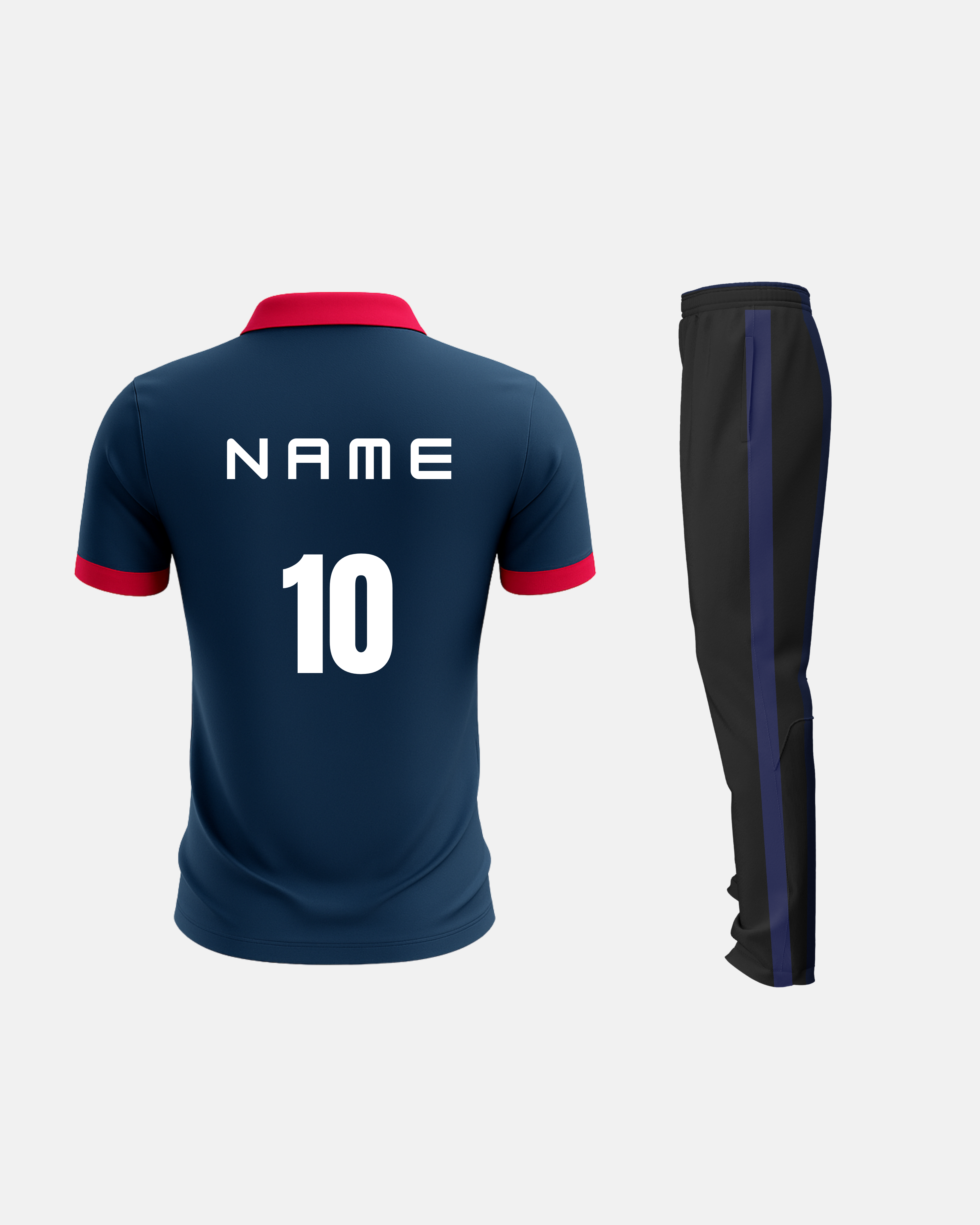 Bolt Custom Team Jersey - Blue/Pink