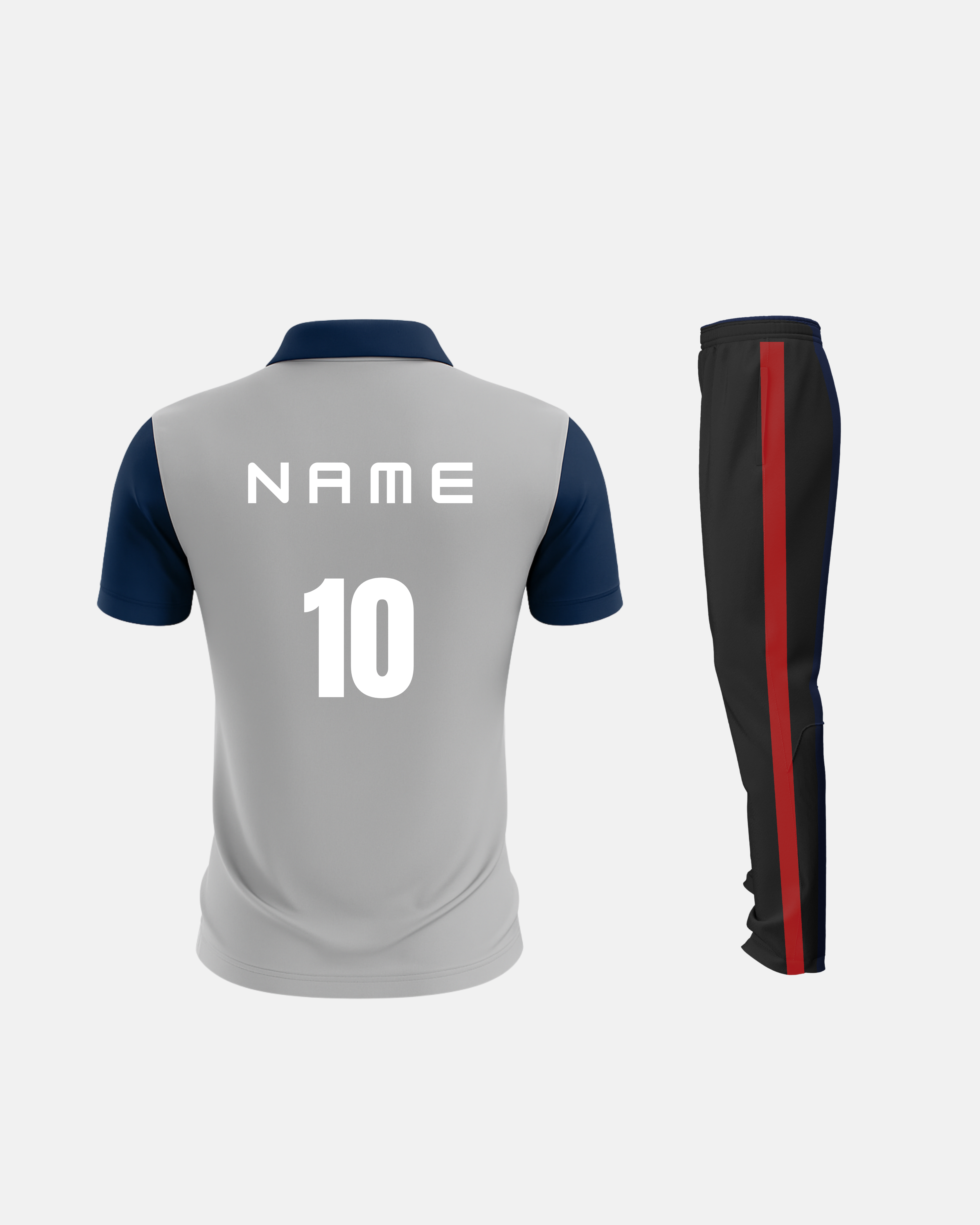 Bolt Custom Team Jersey - Grey