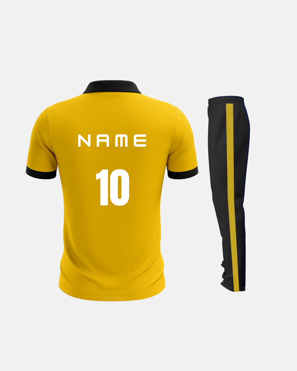 Bolt Custom Team Jersey - Yellow/Black