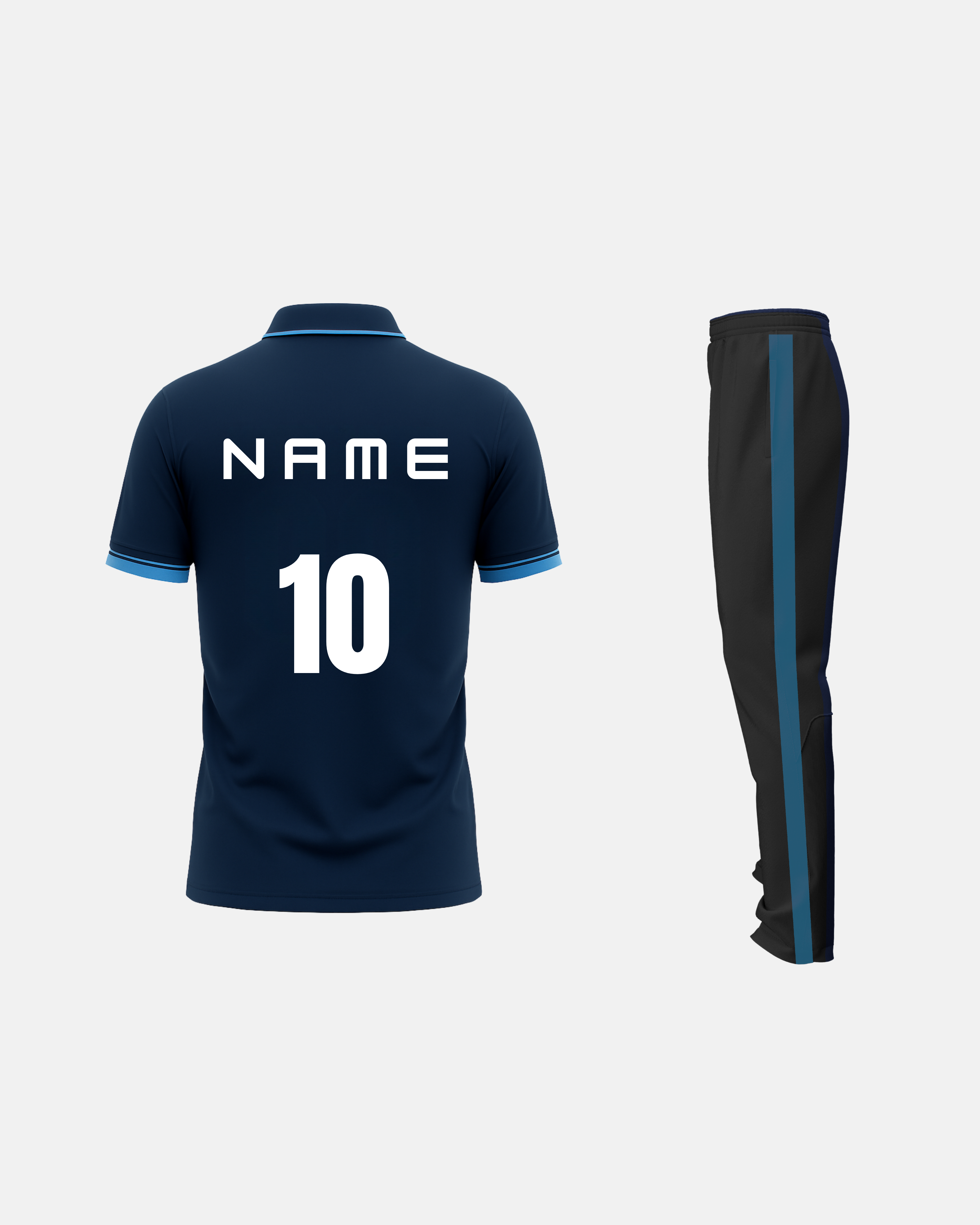 Bolt Custom Team Jersey - Navy Blue