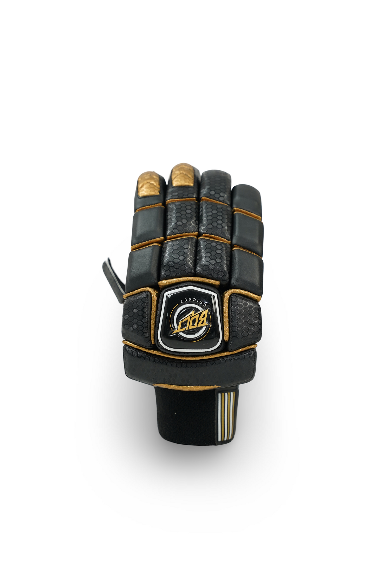 Bolt Predator Batting Gloves - Black/Gold